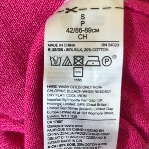 Banana Republic Silk Cotton Long Sleeve - Picture 6 of 6